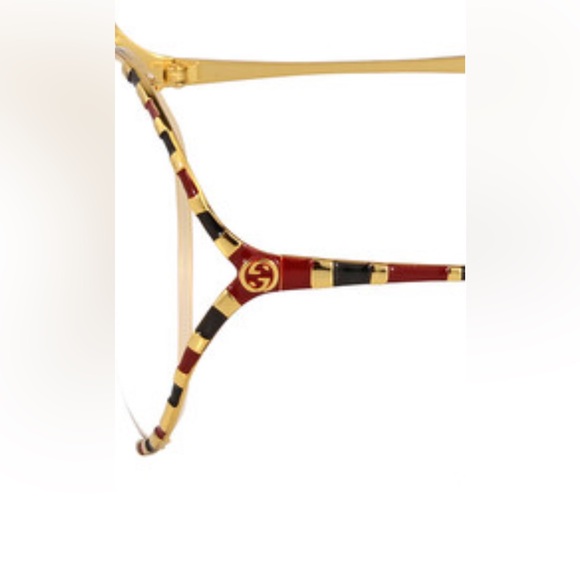 GUCCI Demo Round Ladies Eyeglasses GG05960A 003 58.19.135 - Picture 2 of 9